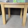 Extendable dining table  80x80/160 oak Space saver Image 2