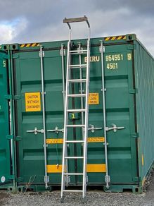 ladders stradbally folding roof ladder 20 foot