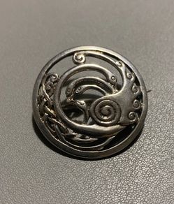 Sterling Silver Celtic Brooch