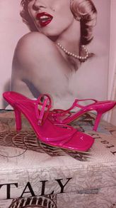 Pink High Heels Size 10