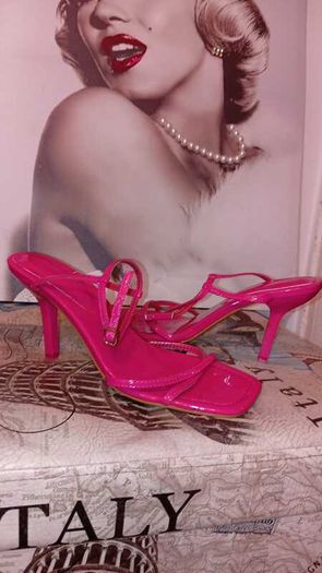 Pink High Heels Size 10