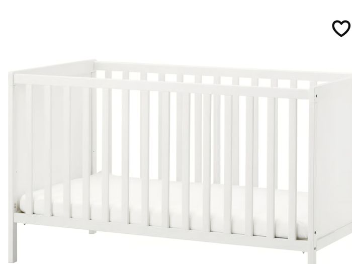Ikea Sundvik Cot bed and mattress