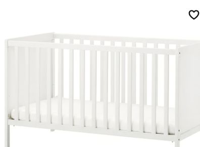 Ikea Sundvik Cot bed and mattress
