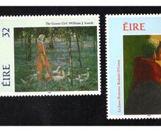 1993 Ireland Irish Impressionism Commemorative Stamps Mint Never Hinged (MNH)
