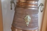 Copper and Brass Umbrella stand