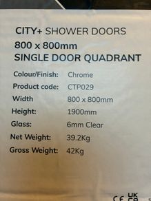 Shower door