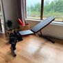 Dumbbell set 10Kg (2) and Adjustable Bench Bundle Image 4
