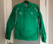 Vintage 2010 Puma Ireland Rugby Union (IRFU) windbreaker top