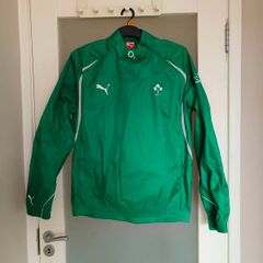 Vintage 2010 Puma Ireland Rugby Union (IRFU) windbreaker top