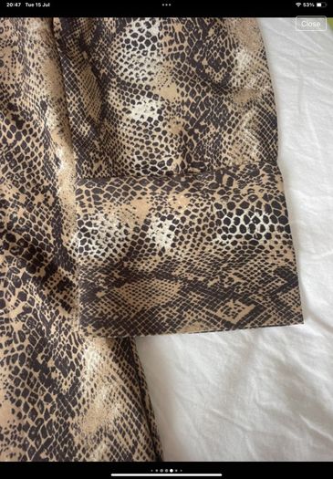 tunic top savida animal print tunic top size 12