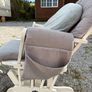 Rocking chair with footstool Image 3