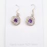 Handmade Sterling Silver And Amethyst Earrings Image 10