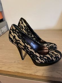 Black & Gold Shoes