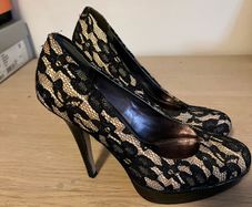 Black & Gold Shoes