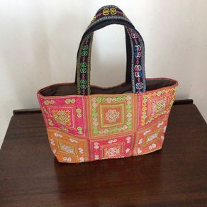 Boho Chic Textile shoulder bag