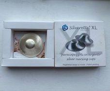 silver nursing cups