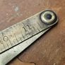 Brass 24" folding ruler Image 2