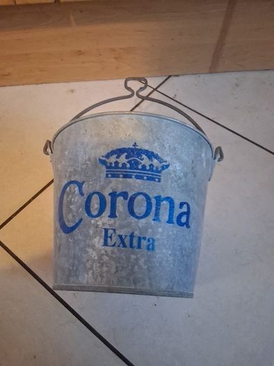 Corona Ice Bucket Aluminium Pub Stuff for sale