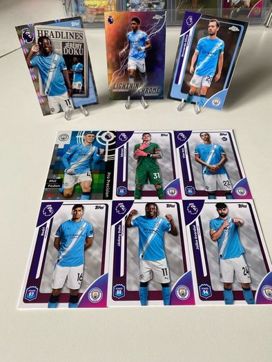 2025/2026 Topps Chrome and premiere league topps cards