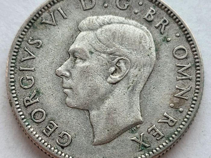 Great Britain Silver Florin 1946 George VI KM# 855
