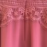 Dark Pink Lace Midi Dress/Bridesmaid/Mother of The Bride/Wedding Guest/Evening Wear BNWT Image 8