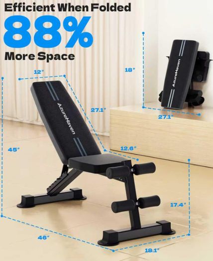 New Adjustable Weight Bench (Collect ASAP)