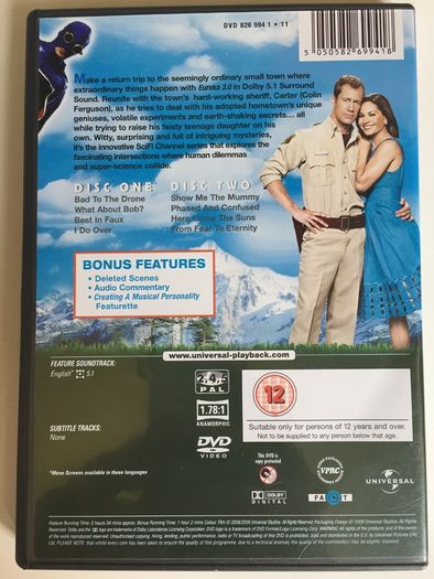 Eureka - Season 3 (2008-2009 E.1-8) [DVD TV Boxset]