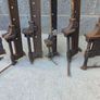 6X Vintage Sash Clamps Cramps Woodwork Tools Record Woden etc Made in England Image 9