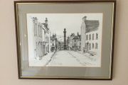 Art - Pen and Ink Prints X 2  ( Eamonn F Murphy) ( Co. Offaly Interest)