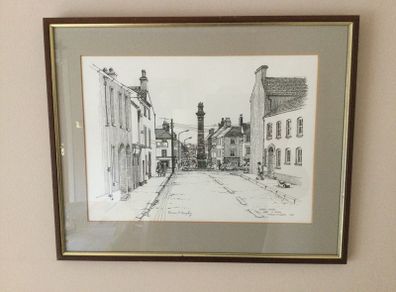 Art - Pen and Ink Prints X 2  ( Eamonn F Murphy) ( Co. Offaly Interest)