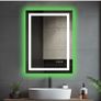 Smart Illuminated Wall Mirror for Bathroom, 70x50cm Anti Fog LED Mirror Image 9