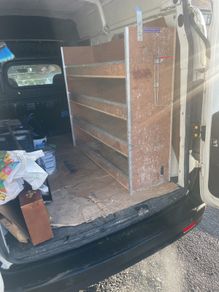 shelves van