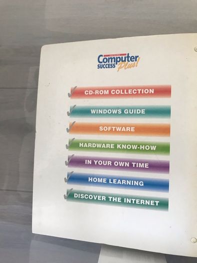 Computer binder learning guide