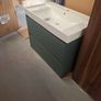 Roca ona 800 wall hung unit and basin Image 4