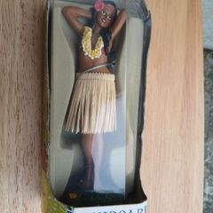 Hawaiian Hula Dashboard Girl