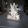 Handmade Wooden Halloween House Decoration 20.5 cm Image 5