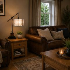 lamps table and matching floor