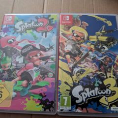 Splatoon 2 and Splatoon 3 - Nintendo Switch