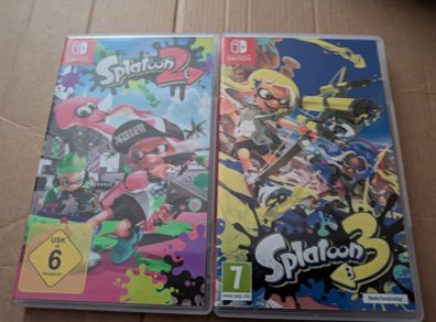 Splatoon 2 and Splatoon 3 - Nintendo Switch
