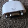 Genuine Apple DVI to VGA Monitor Adapter White Cable Image 2