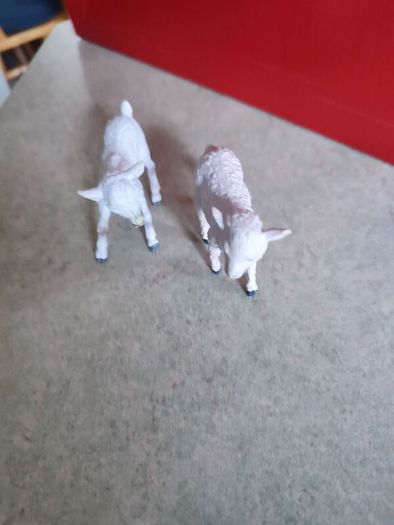 SET OF 2 Little Lamb Standing TOYS.