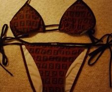 ladies fendi bikini