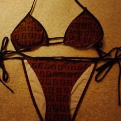 ladies fendi bikini
