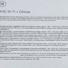 Ipad A16
