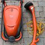 lawnmower and strimmer
