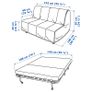 Ikea Sofa Bed: 2 Seater Image 2