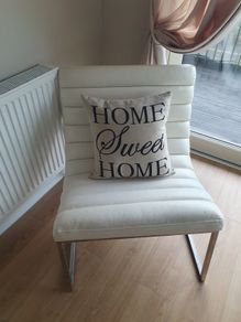 faux leather chair