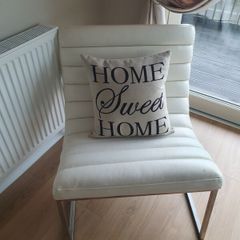 faux leather chair