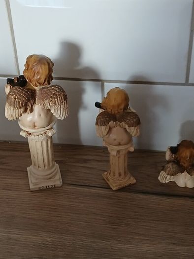 Set of 3 Vintage Cherubs