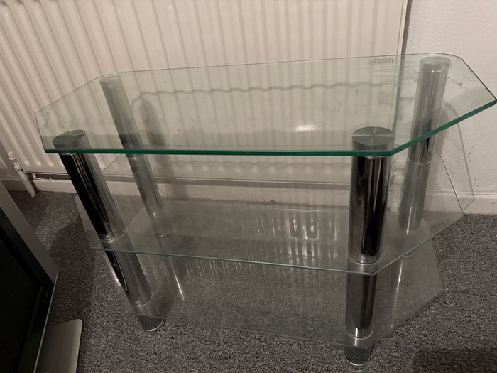 Glass Tv Stand